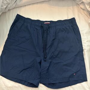 Tommy Hilfiger Navy Elastic Shorts